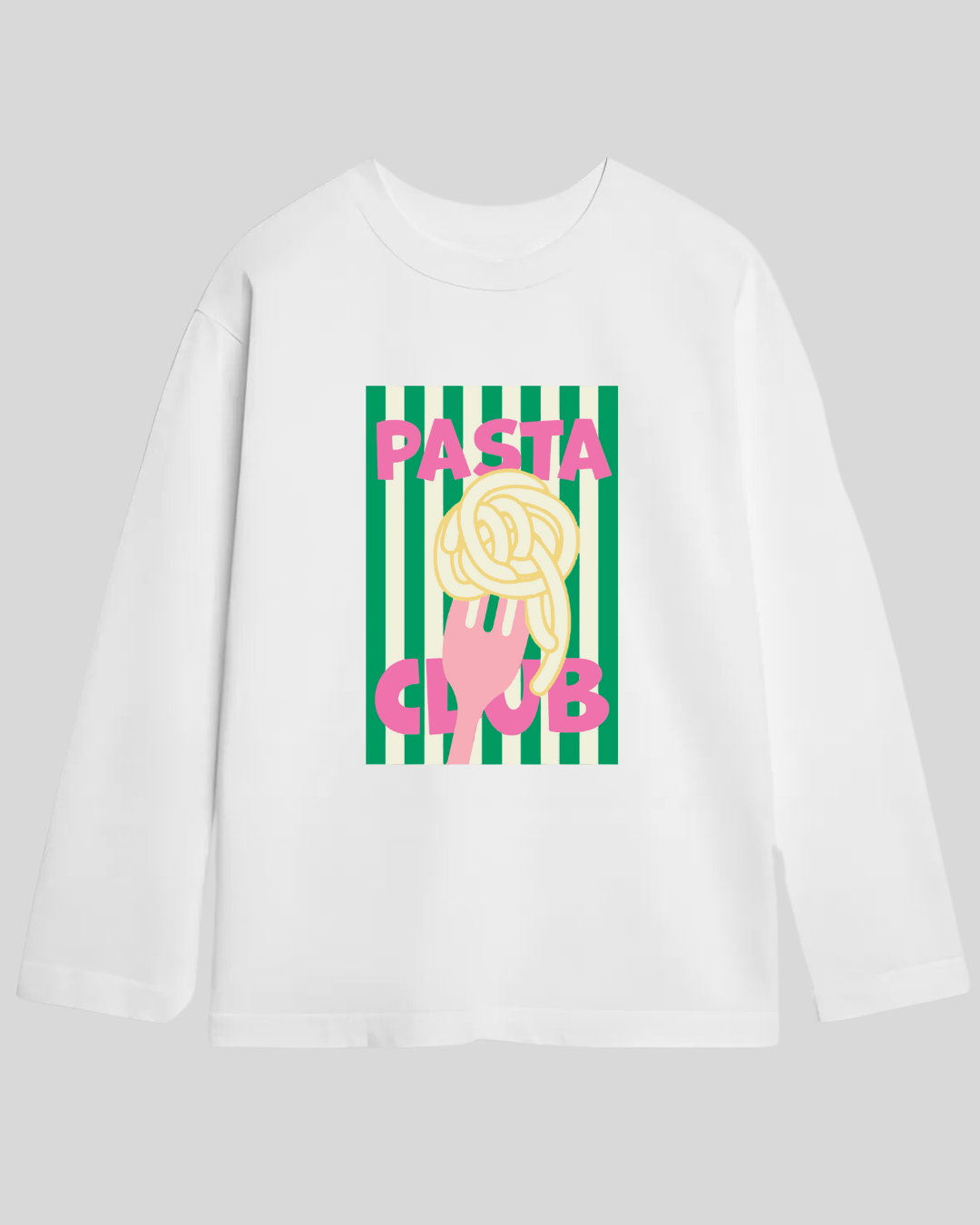 Лонг оверсайз білий pasta