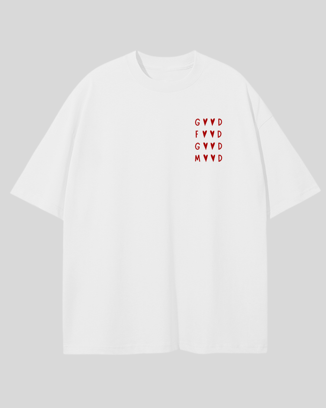 Футболка оверсайз good food