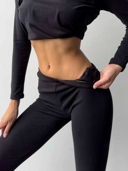 TC1 Чорний термокофта звичайна