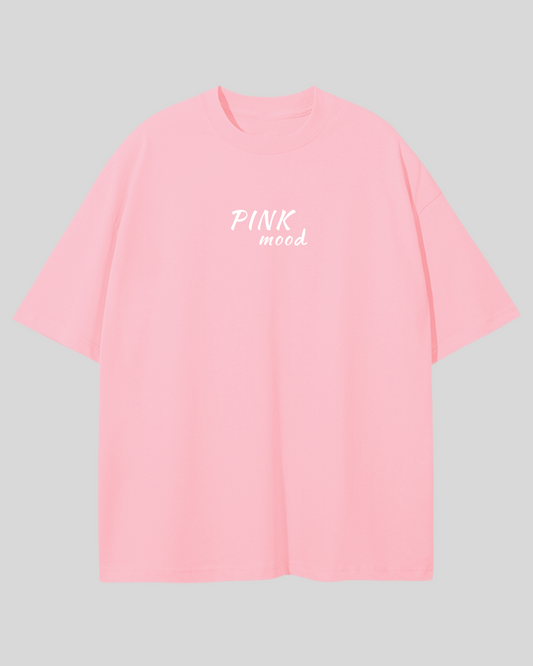 Футболка оверсайз pink mood 
