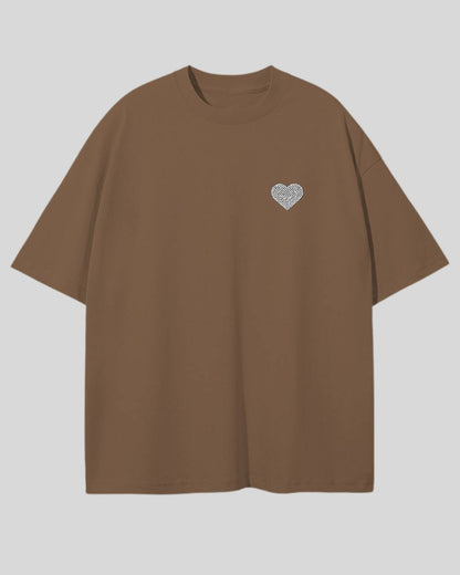 Футболка з одним серденьком