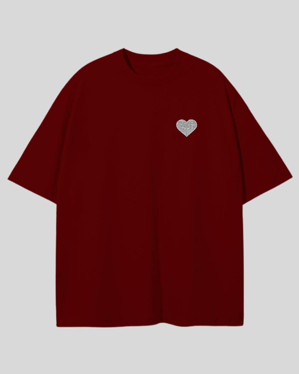 Футболка з одним серденьком