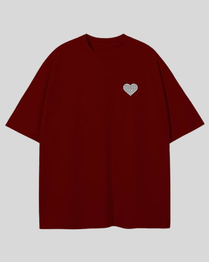 Футболка з одним серденьком