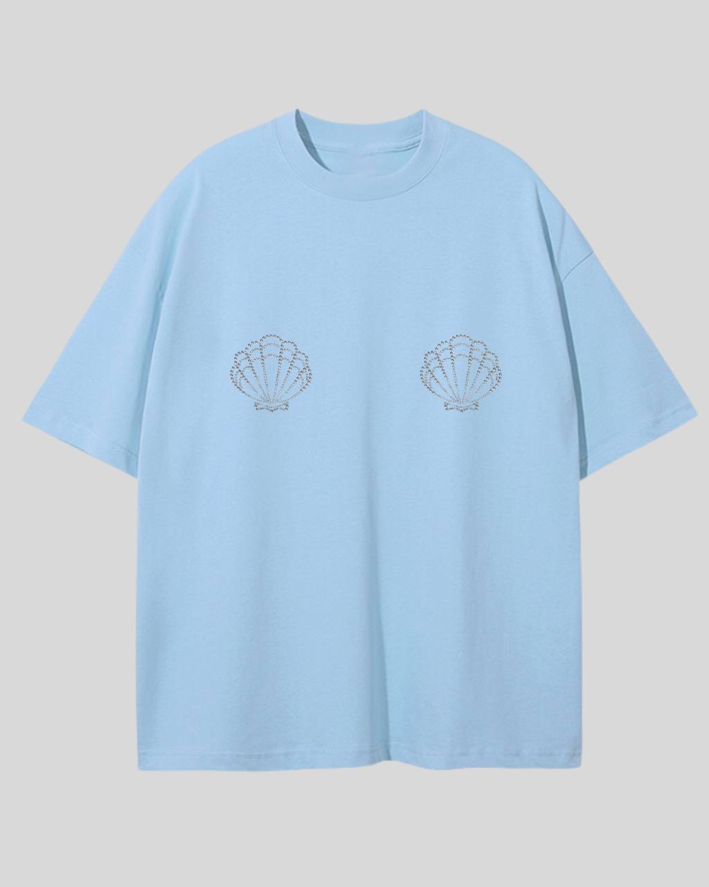 Футболка оверсайз мушлі