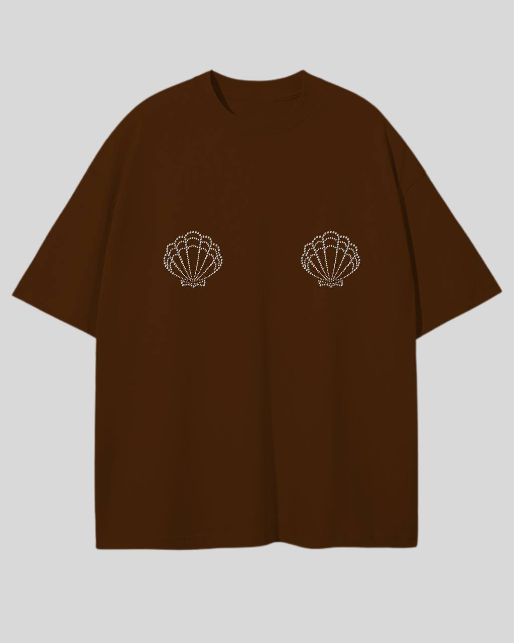 Футболка оверсайз мушлі