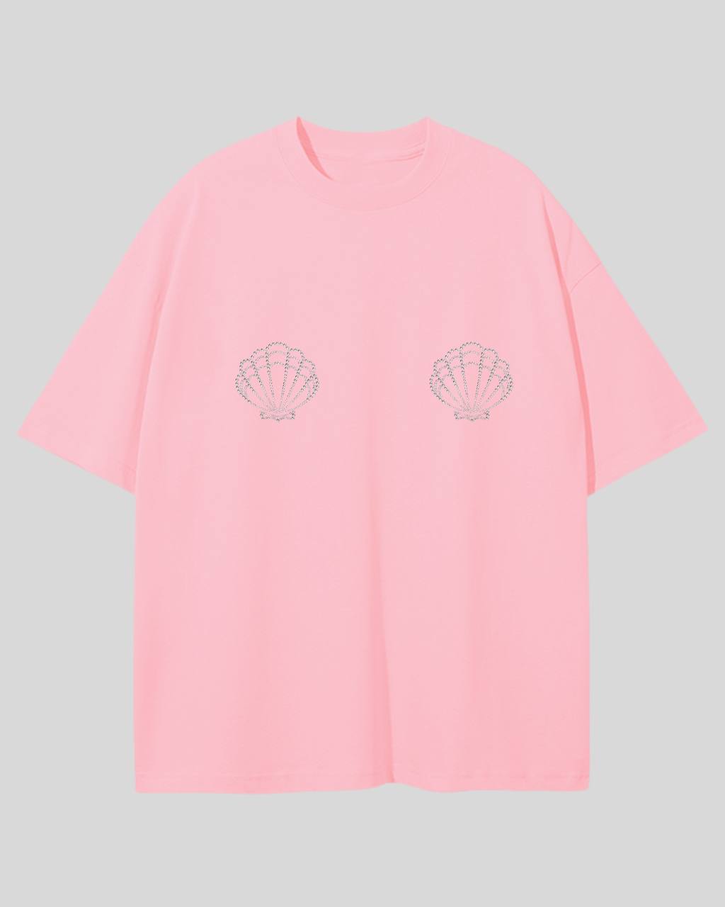 Футболка оверсайз мушлі