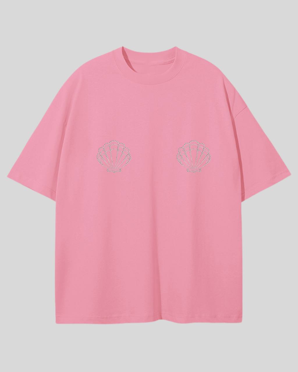 Футболка оверсайз мушлі