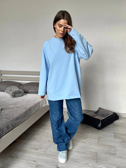 Лонгслів оверсайз базовий