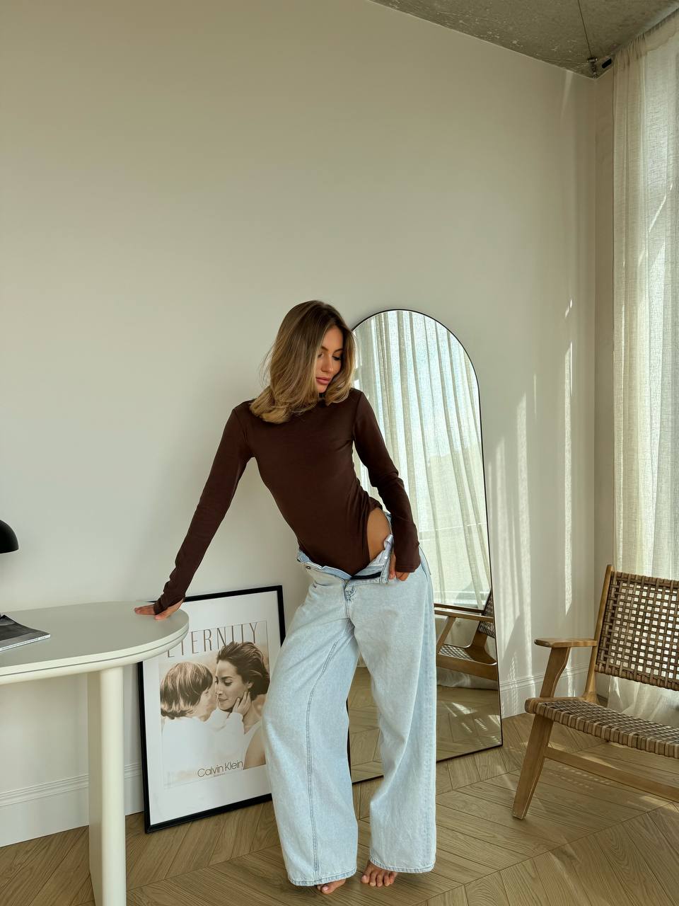 Термободі з мікрофлісу з відкритим вирізом