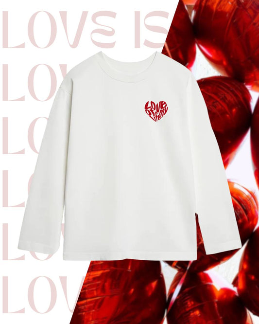 Лонгслів оверсайз "Love of my life"